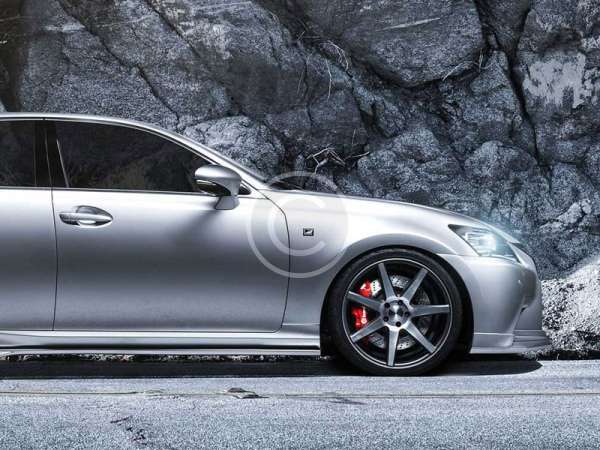 Lexus GS Luxury Tuning with Vossen and Spec-D